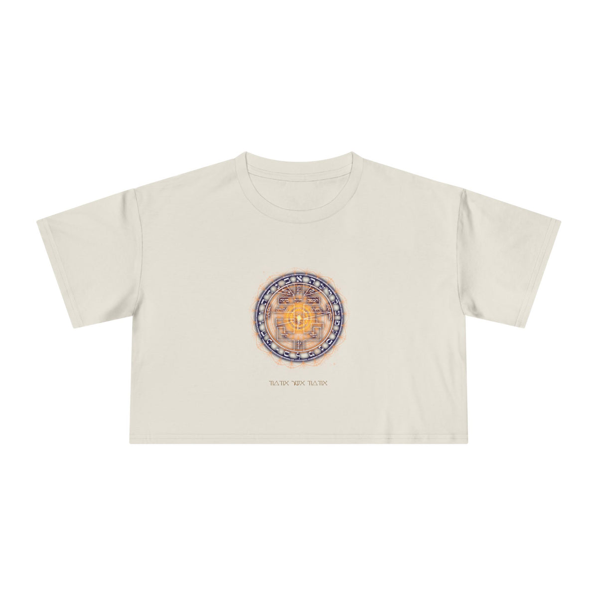 Supreme Pentacle cropped tee - psychic intuition top