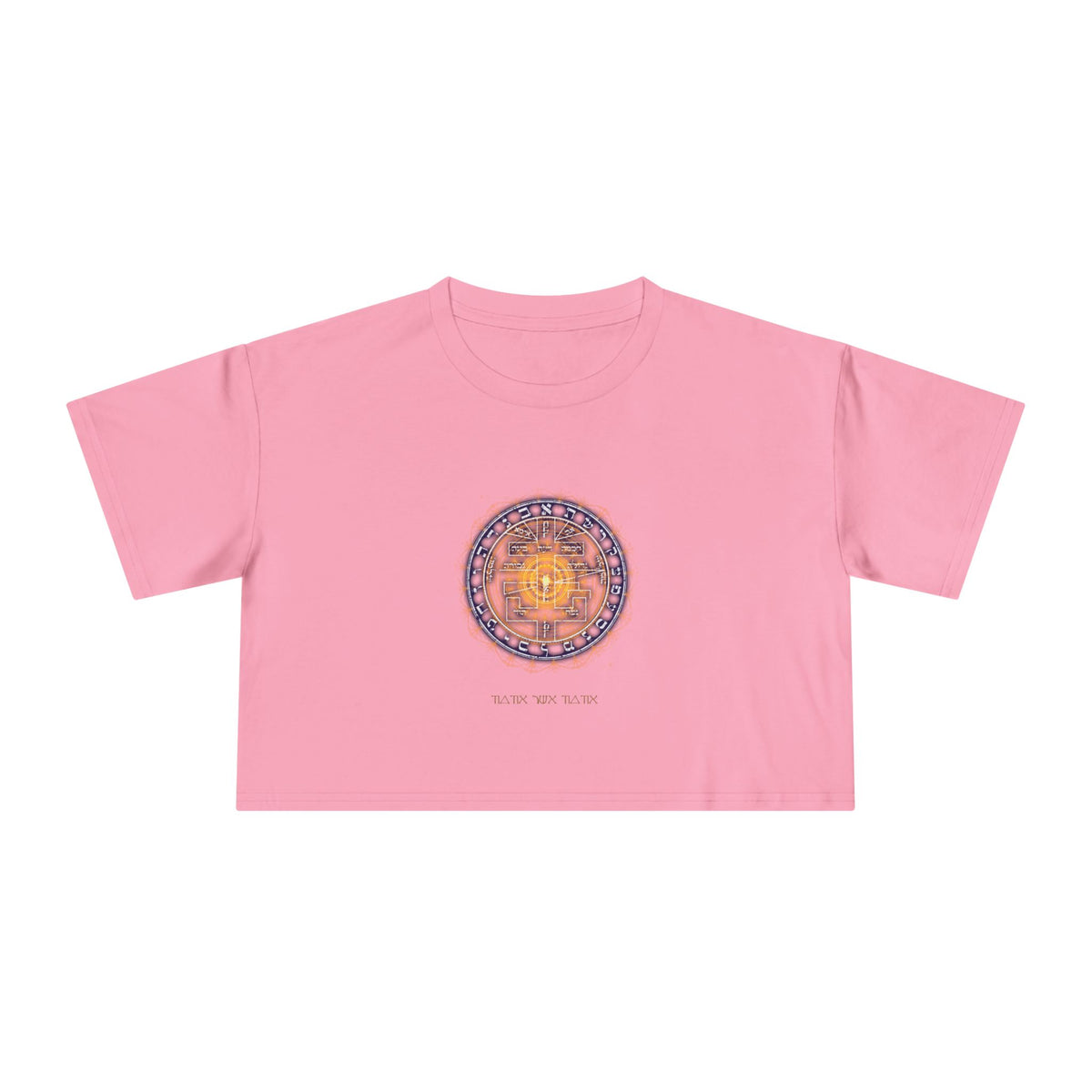 Supreme Pentacle cropped tee - psychic intuition top