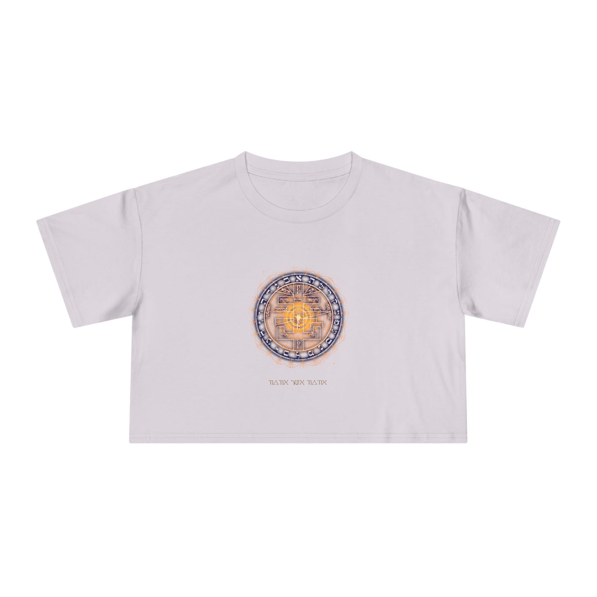 Supreme Pentacle cropped tee - psychic intuition top