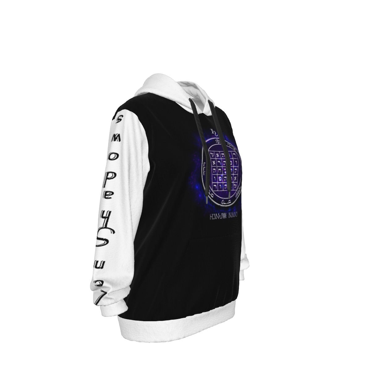 2nd Pentacle of Saturn All-Over Print Unisex Pullover Hoodie - Power of Persuasion