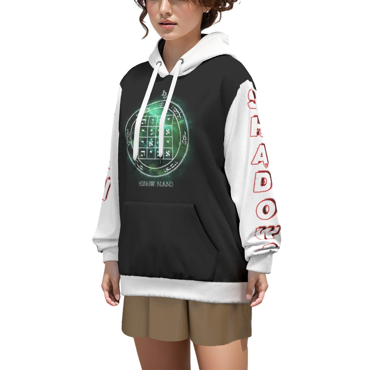 1st Pentacle of Saturn Unisex All-Over Pullover Hoodie - Causes Others to do As You Request