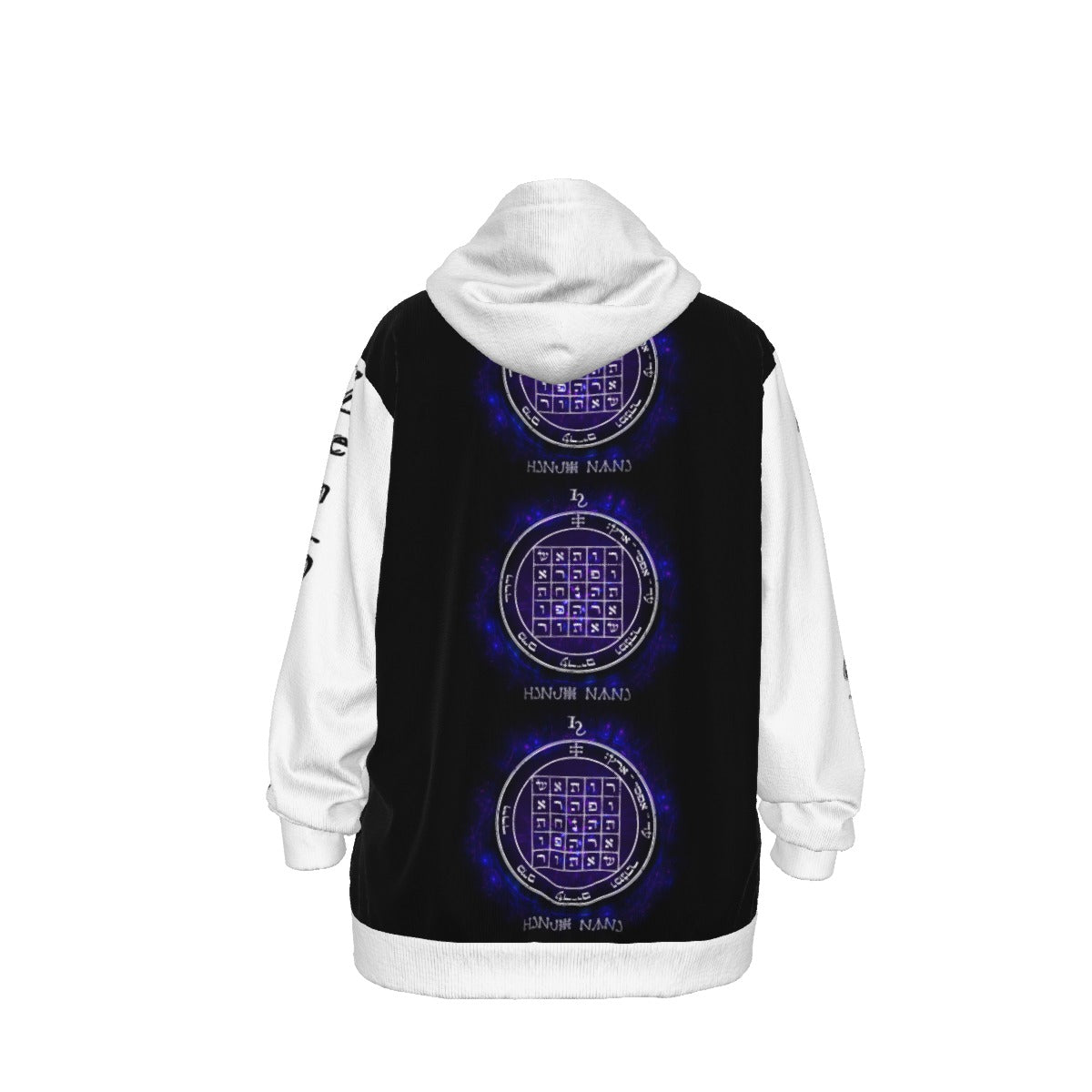 2nd Pentacle of Saturn All-Over Print Unisex Pullover Hoodie - Power of Persuasion