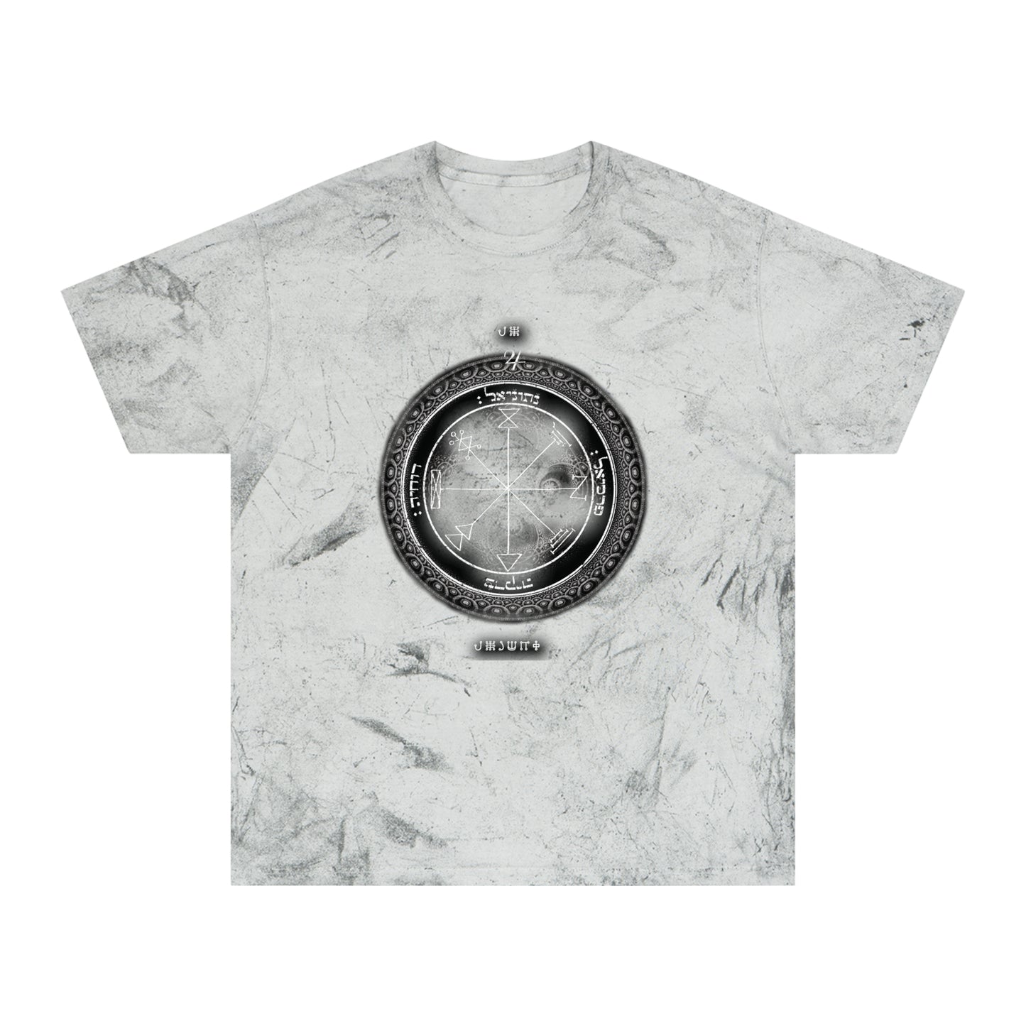 1st Pentacle of Jupiter prosperity tee - color blast unisex t-shirt for wealth and success