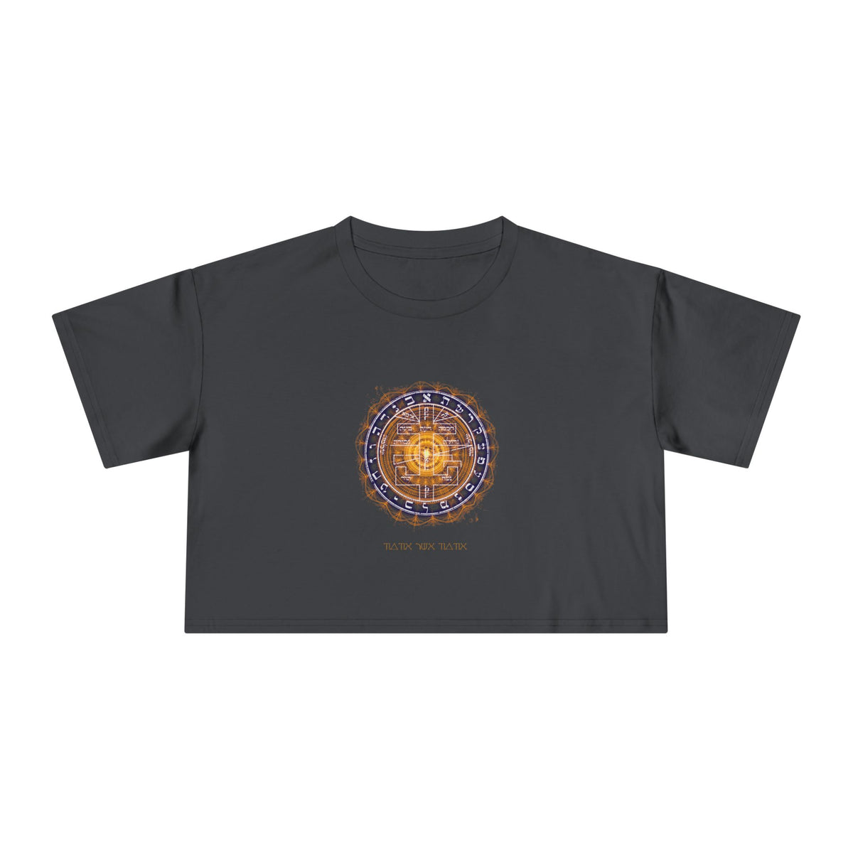 Supreme Pentacle cropped tee - psychic intuition top