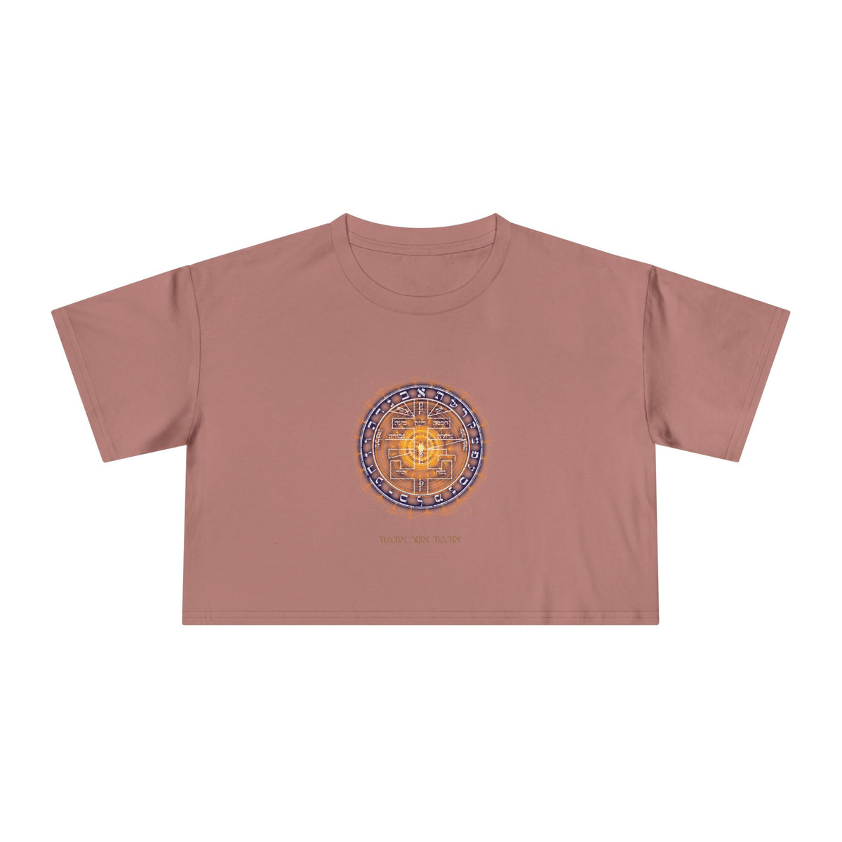 Supreme Pentacle cropped tee - psychic intuition top