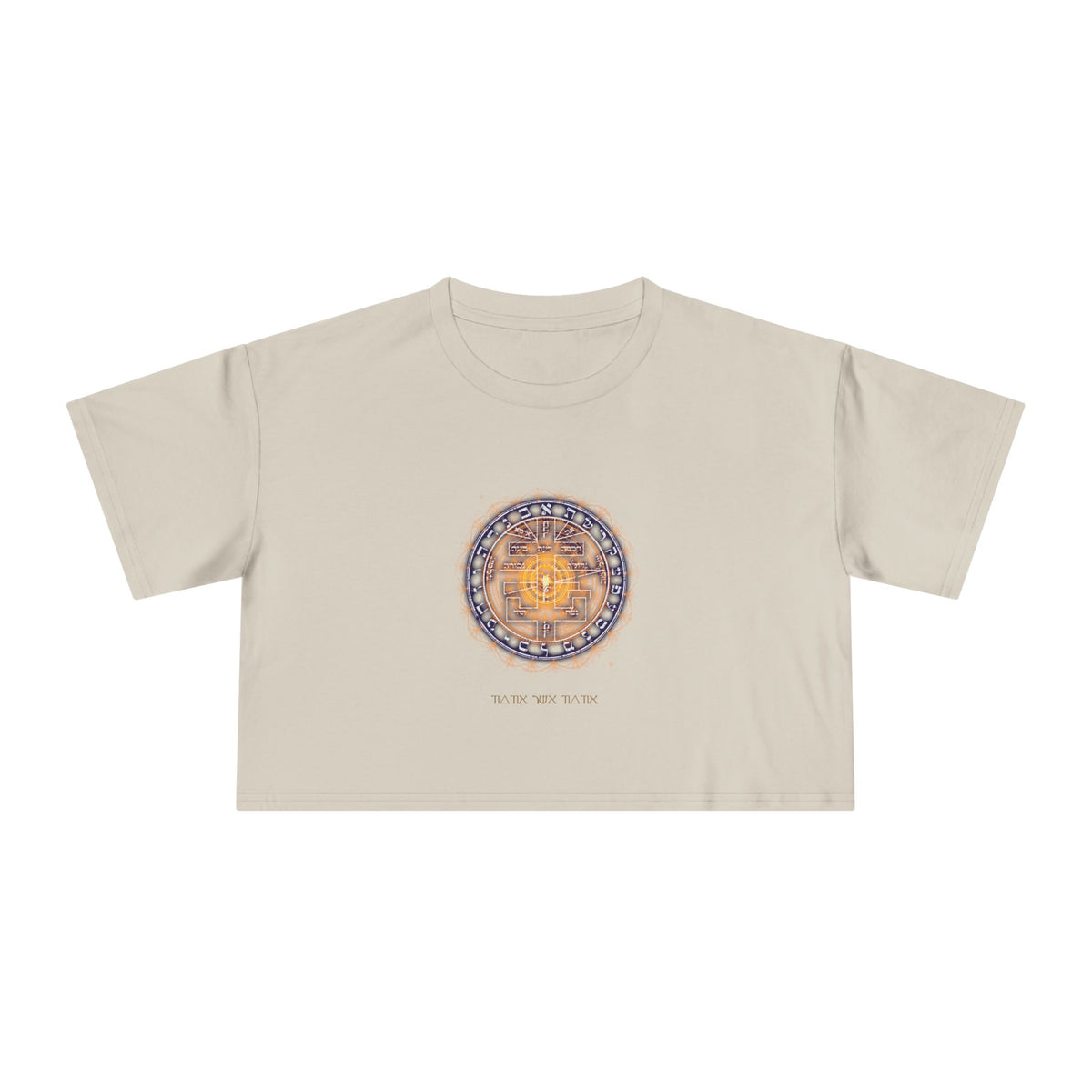 Supreme Pentacle cropped tee - psychic intuition top