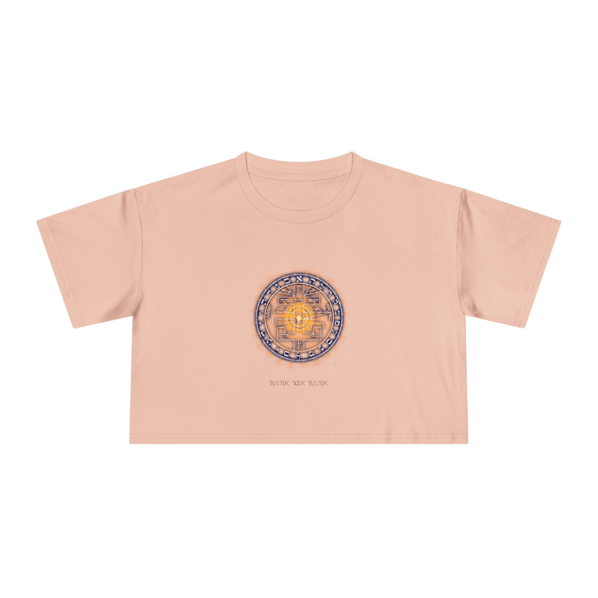 Supreme Pentacle cropped tee - psychic intuition top