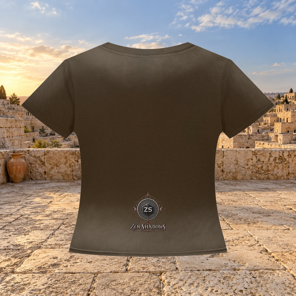 1st Pentacle of Jupiter Women’s Sunfade Washed T-Shirt - Abundance, Expansion & Prosperity