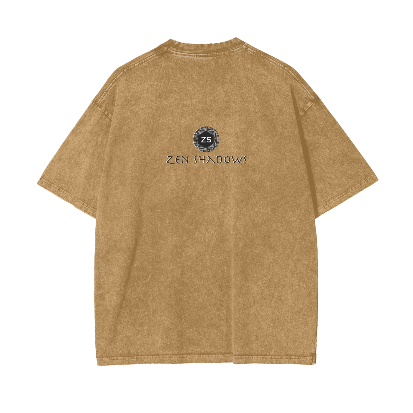 3rd Pentacle of Saturn protection t-shirt - oversized snow wash tee for spiritual shielding and negativity defense