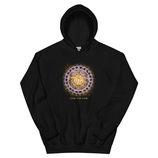 Unisex Psychic Development Hoodie Worn in Meditation
