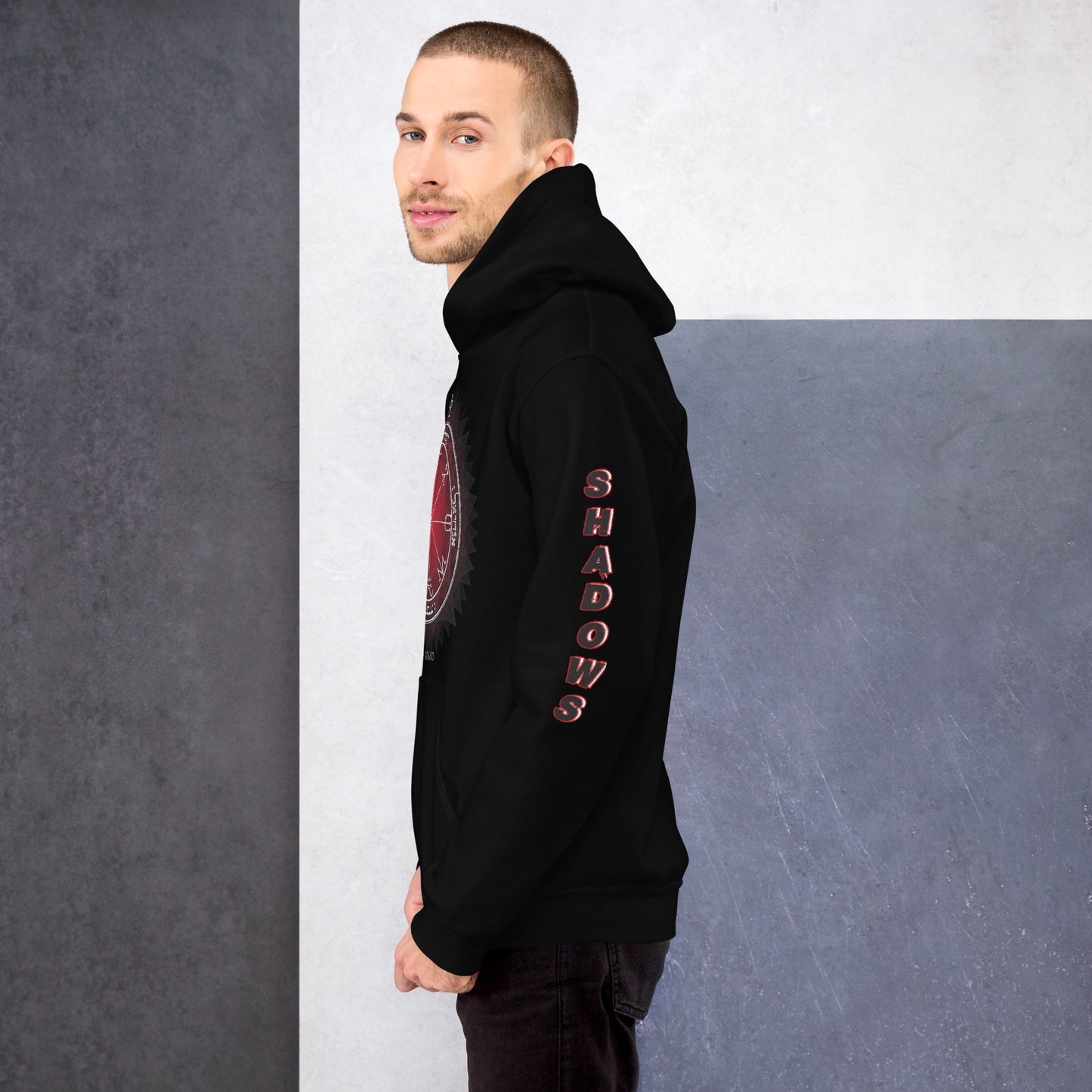 3rd Pentacle of Saturn unisex hoodie - spiritual protection pullover