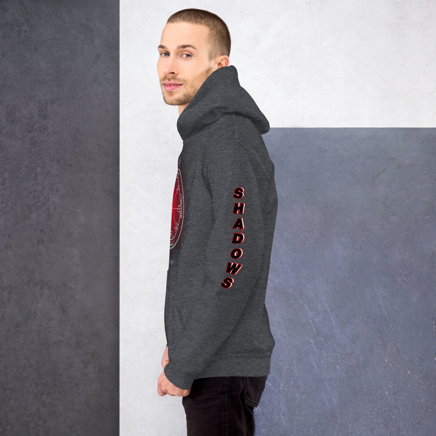 3rd Pentacle of Saturn unisex hoodie - spiritual protection pullover