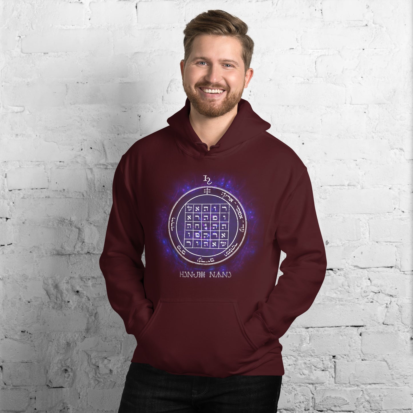 2nd Pentacle of Saturn heavyweight hoodie - persuasion garment