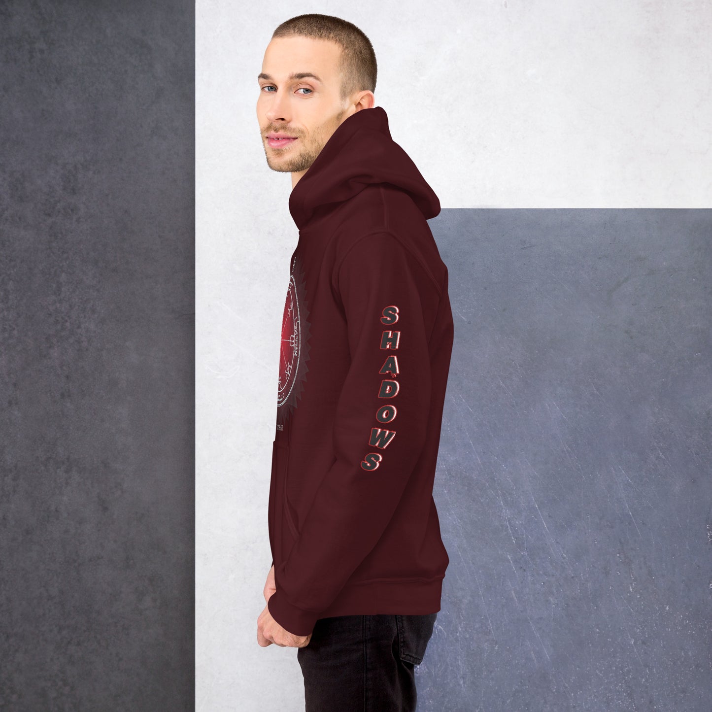 3rd Pentacle of Saturn unisex hoodie - spiritual protection pullover