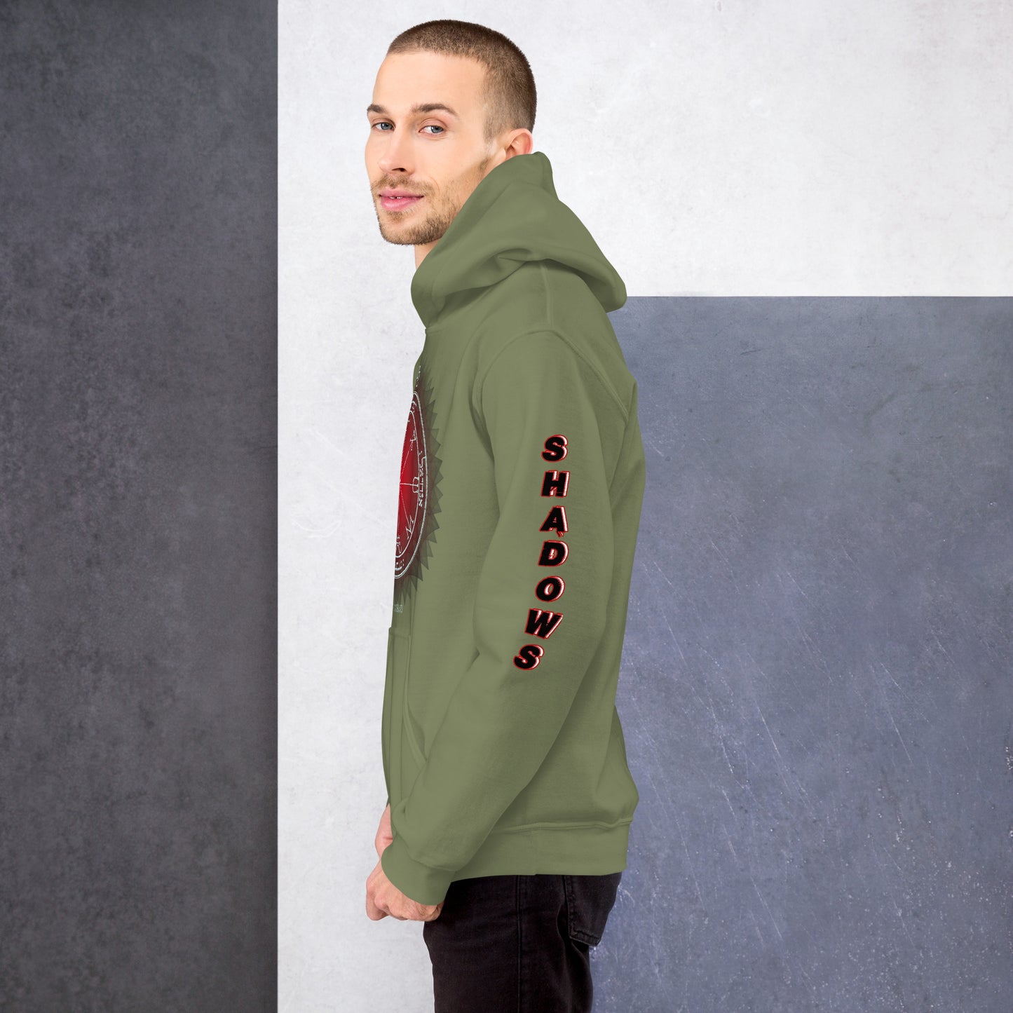 3rd Pentacle of Saturn unisex hoodie - spiritual protection pullover