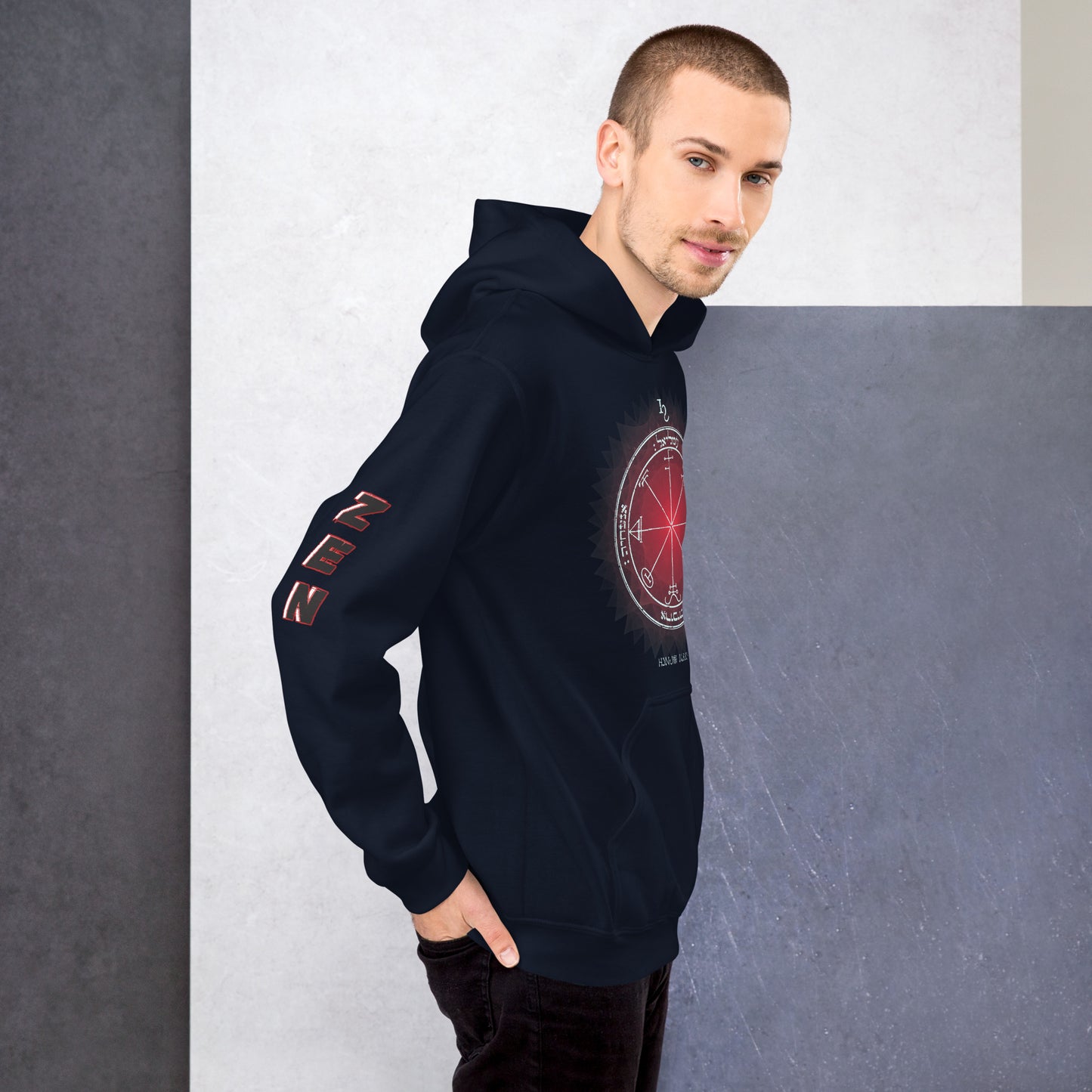 3rd Pentacle of Saturn unisex hoodie - spiritual protection pullover