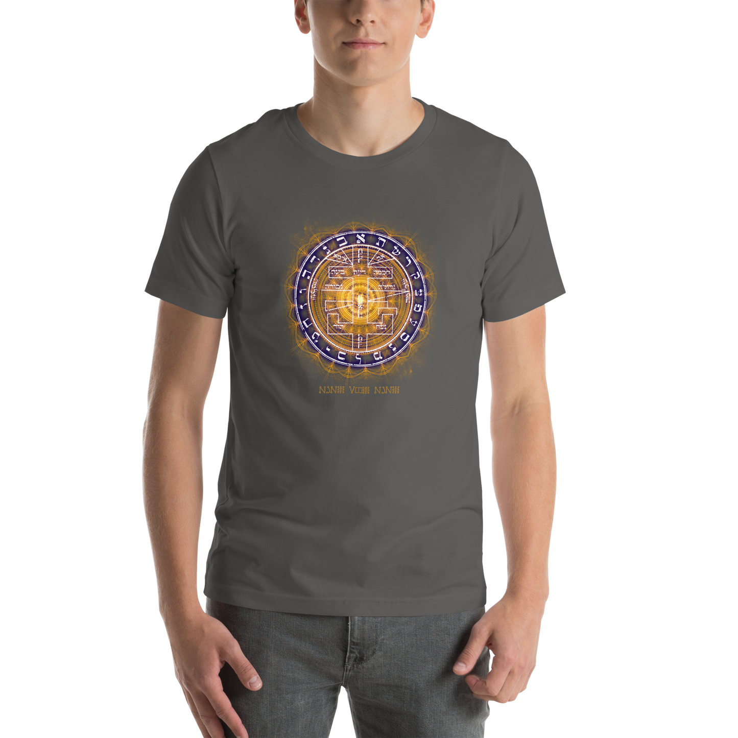 Unisex t-shirt with Supreme Pentacle for intuition development