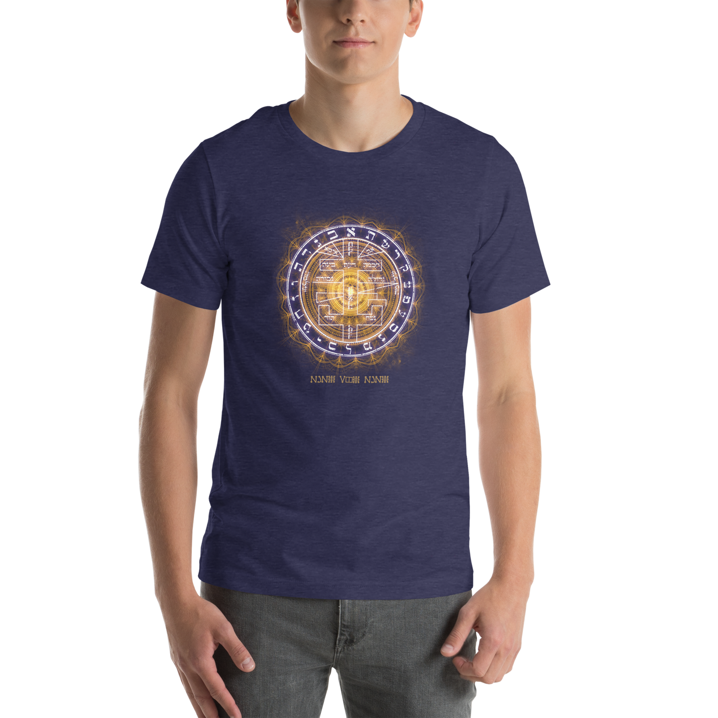 Unisex t-shirt with Supreme Pentacle for intuition development