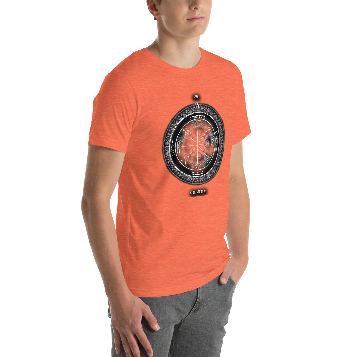 Classic t-shirt with 1st Pentacle of Jupiter prosperity sigil