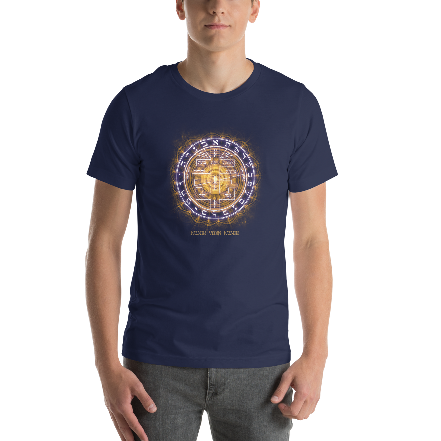 Unisex t-shirt with Supreme Pentacle for intuition development