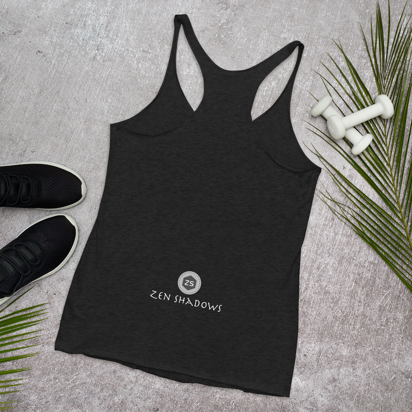Women's Saturn Influence Tank Worn During Meditation