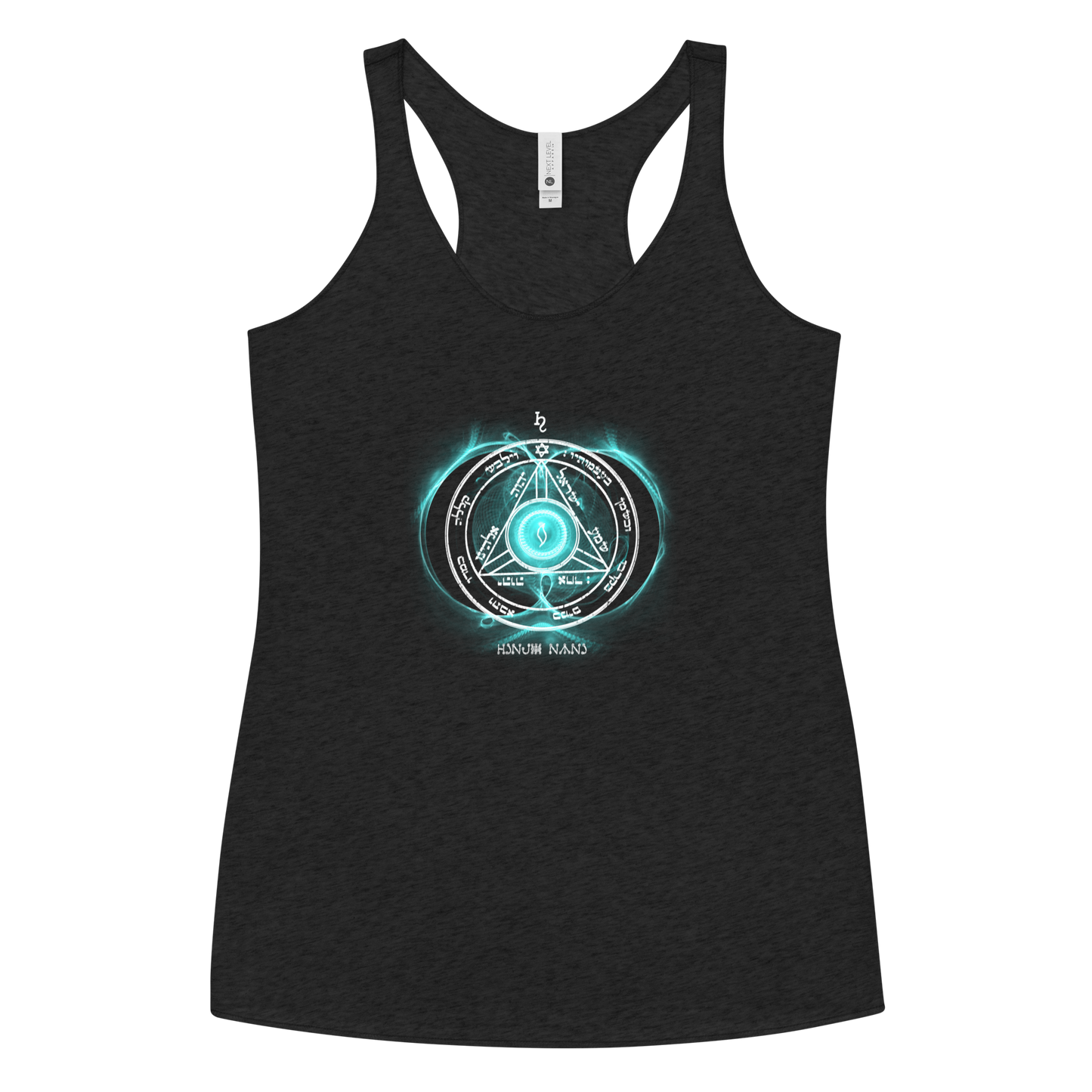Women's Saturn Influence Tank Worn During Meditation