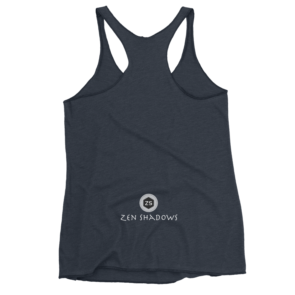 4th Pentacle of Saturn Women's Racerback Tank - Power of Influence & Bring Good news