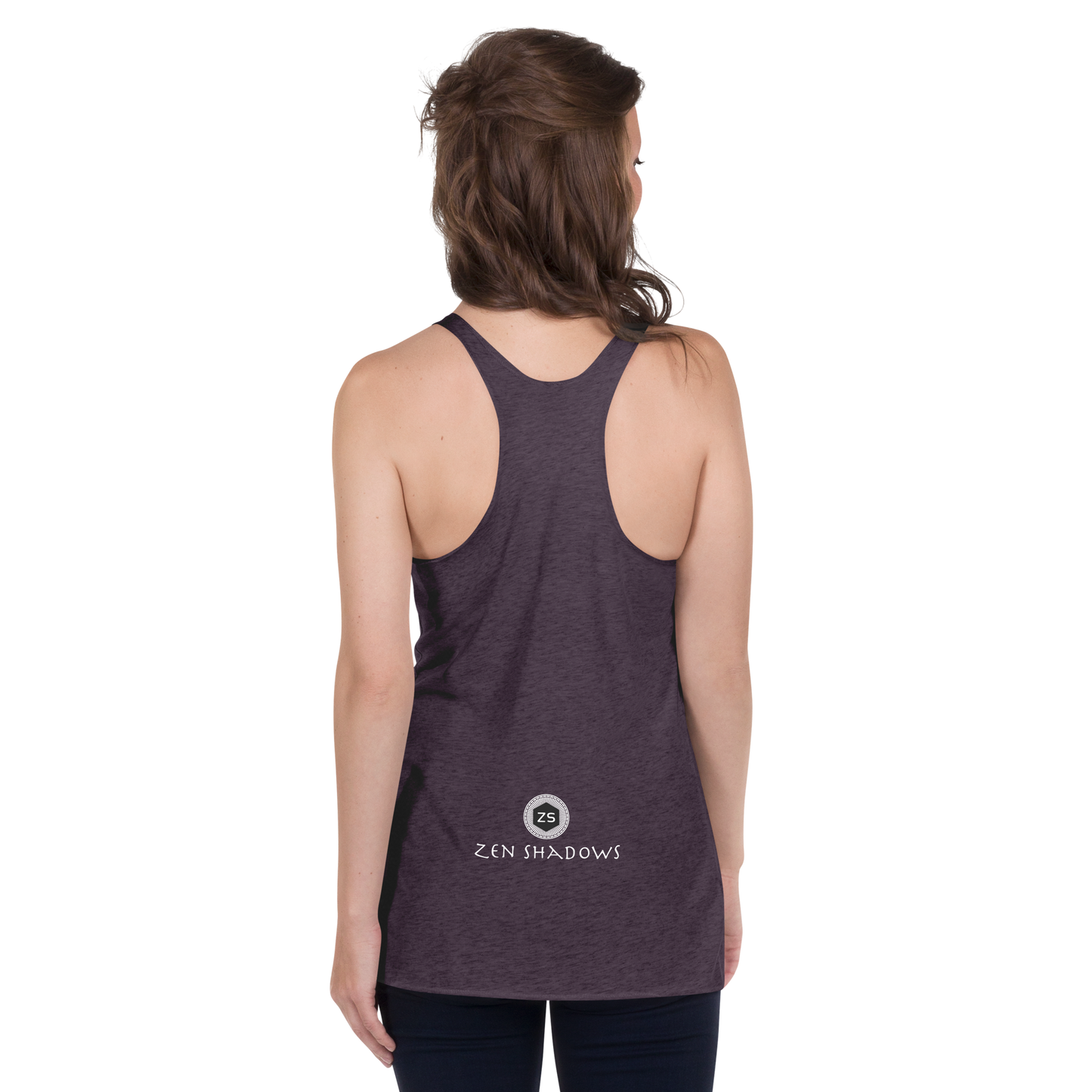 4th Pentacle of Saturn Women's Racerback Tank - Power of Influence & Bring Good news