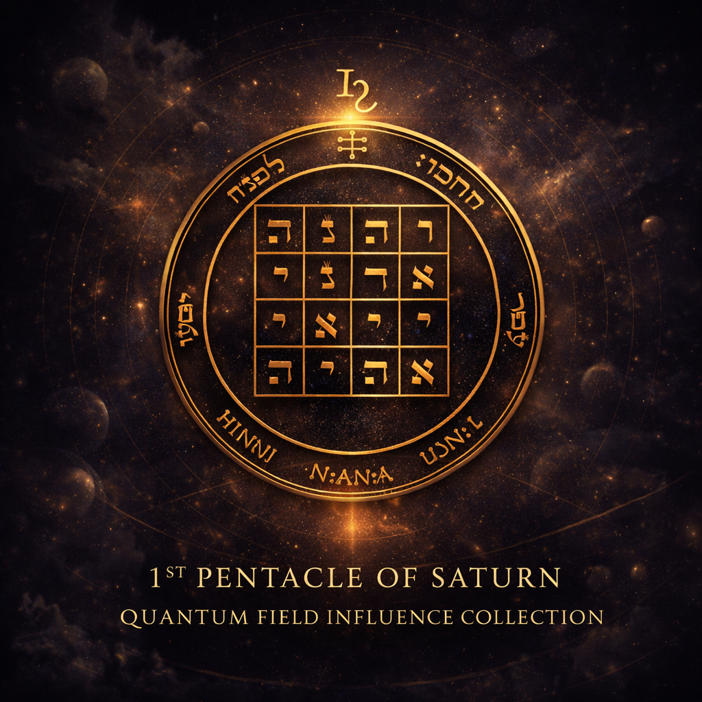 1st Pentacle of Saturn: Quantum Field Influence Collection