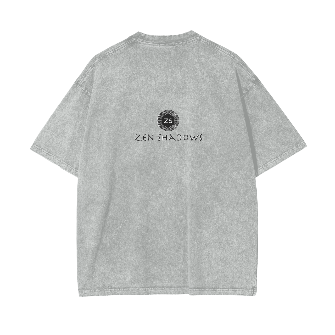 1st Pentacle of Jupiter abundance t-shirt - snow washed oversized tee for wealth, success, and livelihood prosperity