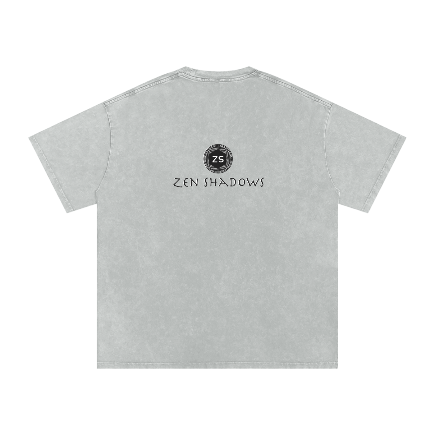 5th Pentacle of Saturn Snow Washed Streetwear Oversized Cotton T-Shirt - Protection of the Home, Property and Valuables