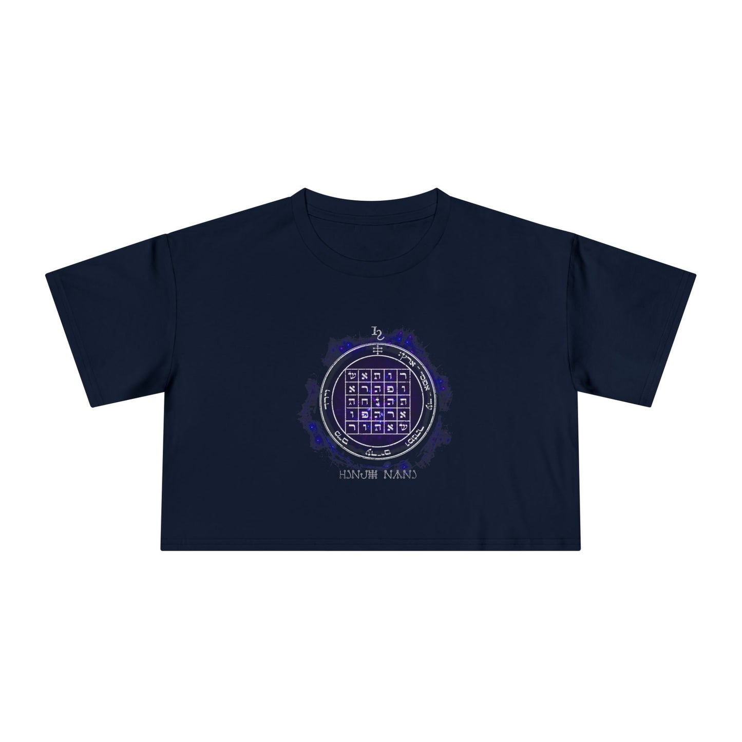 2nd Pentacle of Saturn Women’s Cropped T-Shirt - Power of Persuasion