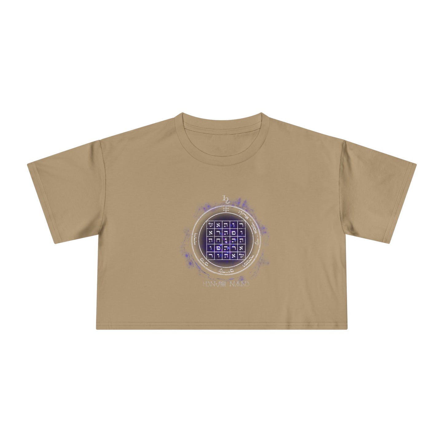 2nd Pentacle of Saturn Women’s Cropped T-Shirt - Power of Persuasion