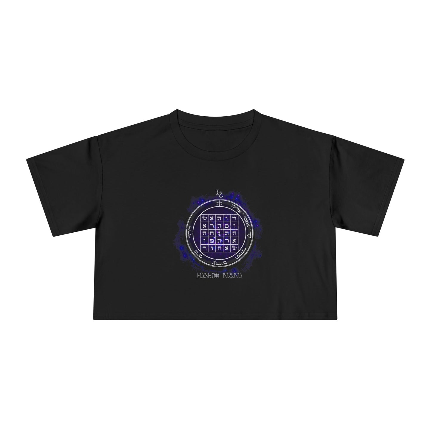 2nd Pentacle of Saturn Women’s Cropped T-Shirt - Power of Persuasion