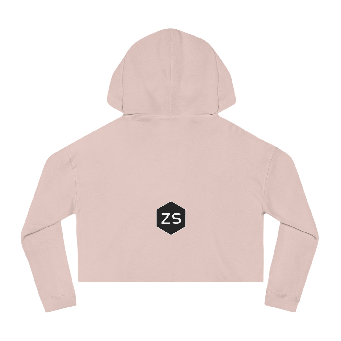 Supreme Pentacle Women's Crop Hoodie - Develop Intuition & Psych