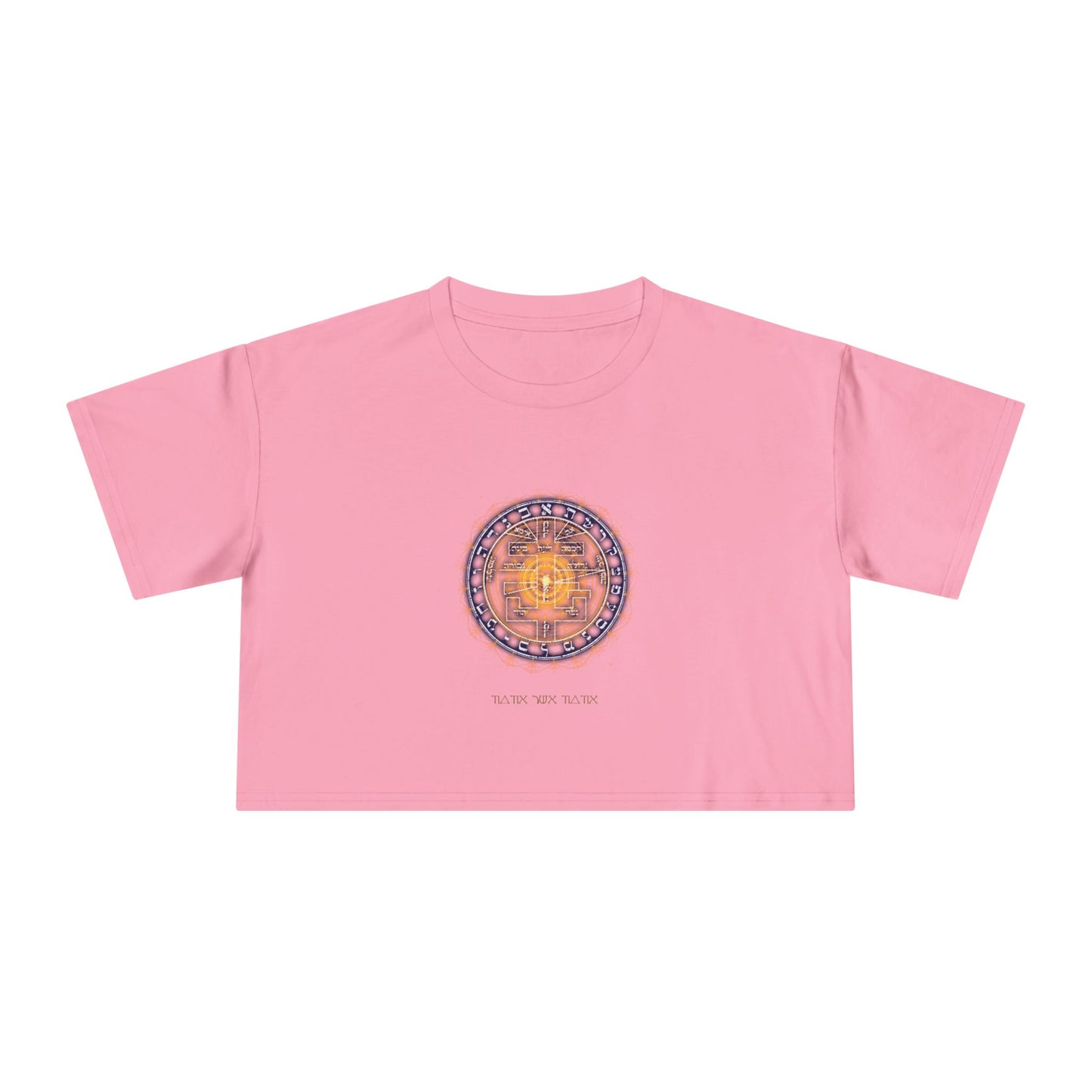 Supreme Pentacle cropped tee - psychic intuition top