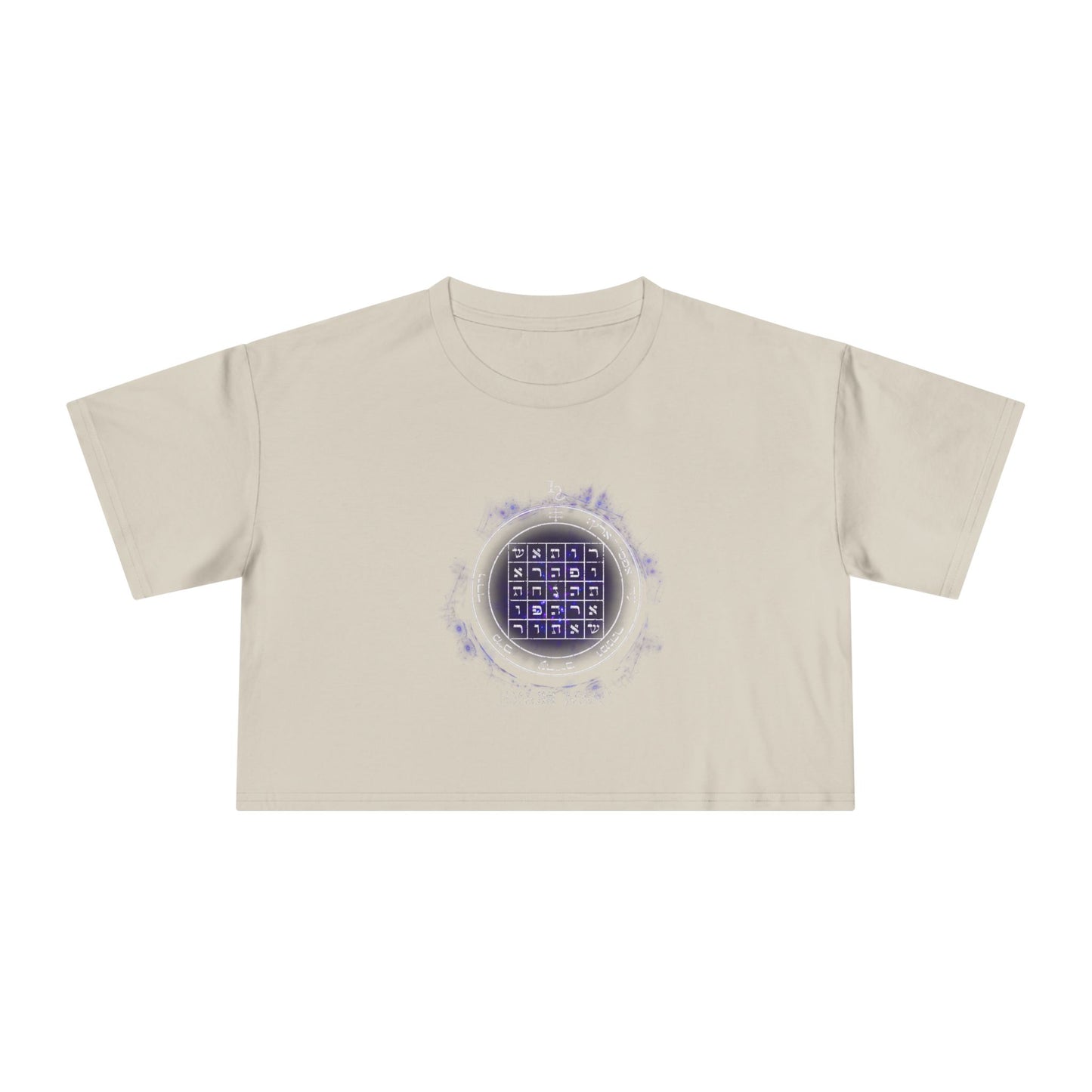 2nd Pentacle of Saturn Women’s Cropped T-Shirt - Power of Persuasion