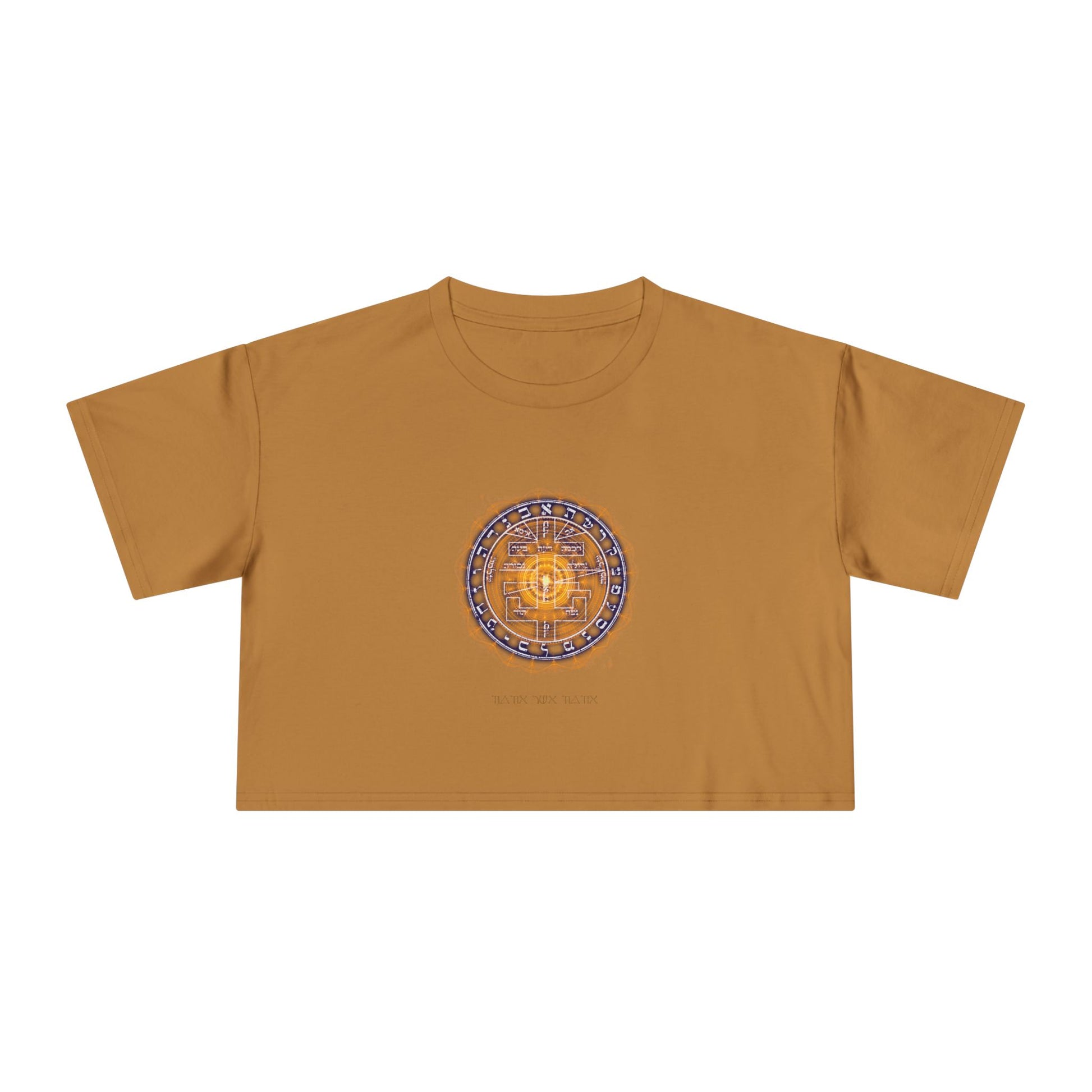 Supreme Pentacle cropped tee - psychic intuition top