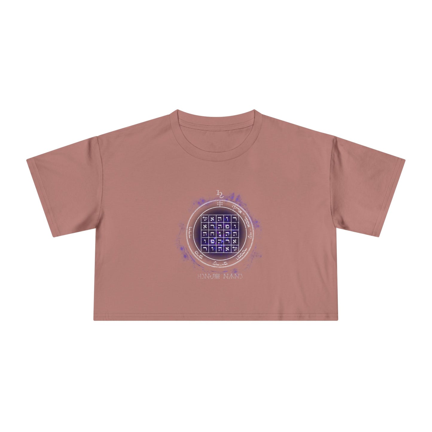 2nd Pentacle of Saturn Women’s Cropped T-Shirt - Power of Persuasion