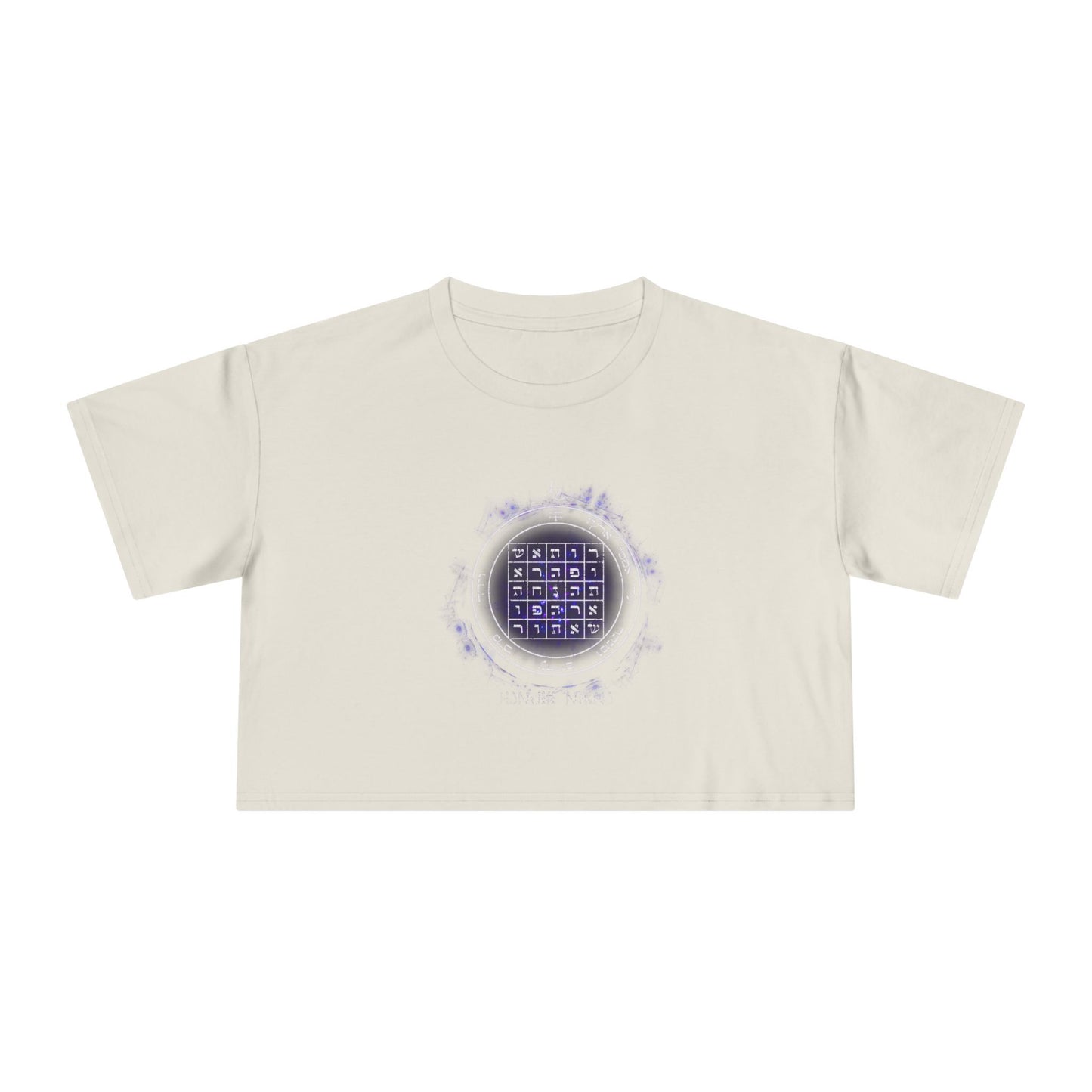 2nd Pentacle of Saturn Women’s Cropped T-Shirt - Power of Persuasion