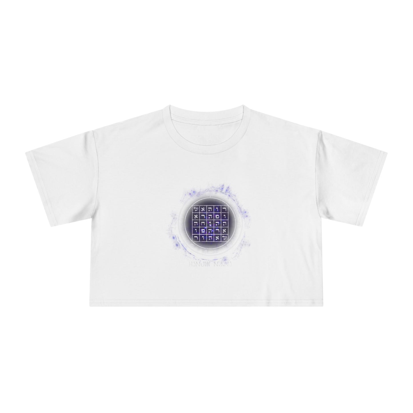 2nd Pentacle of Saturn Women’s Cropped T-Shirt - Power of Persuasion