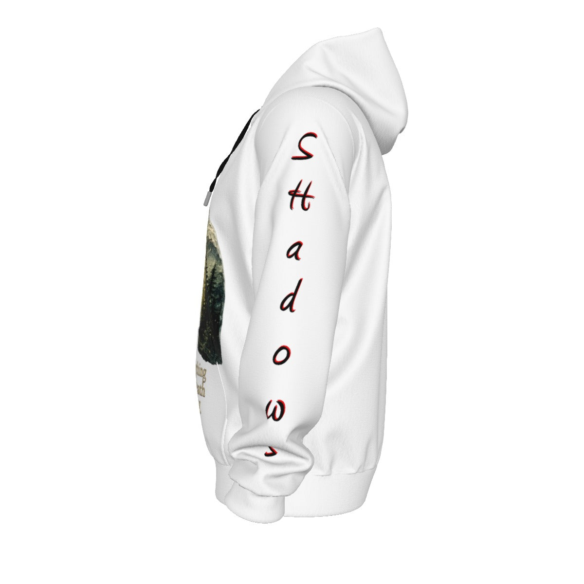 Lungs of YHWH White All-Over Print Unisex Pullover Hoodie With Zipper Closure