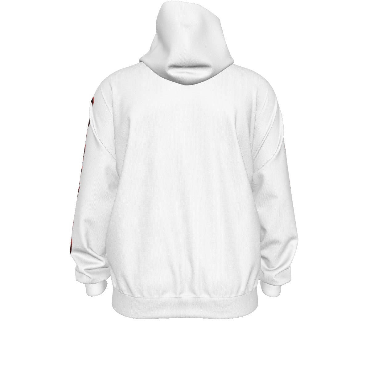 Lungs of YHWH White All-Over Print Unisex Pullover Hoodie With Zipper Closure