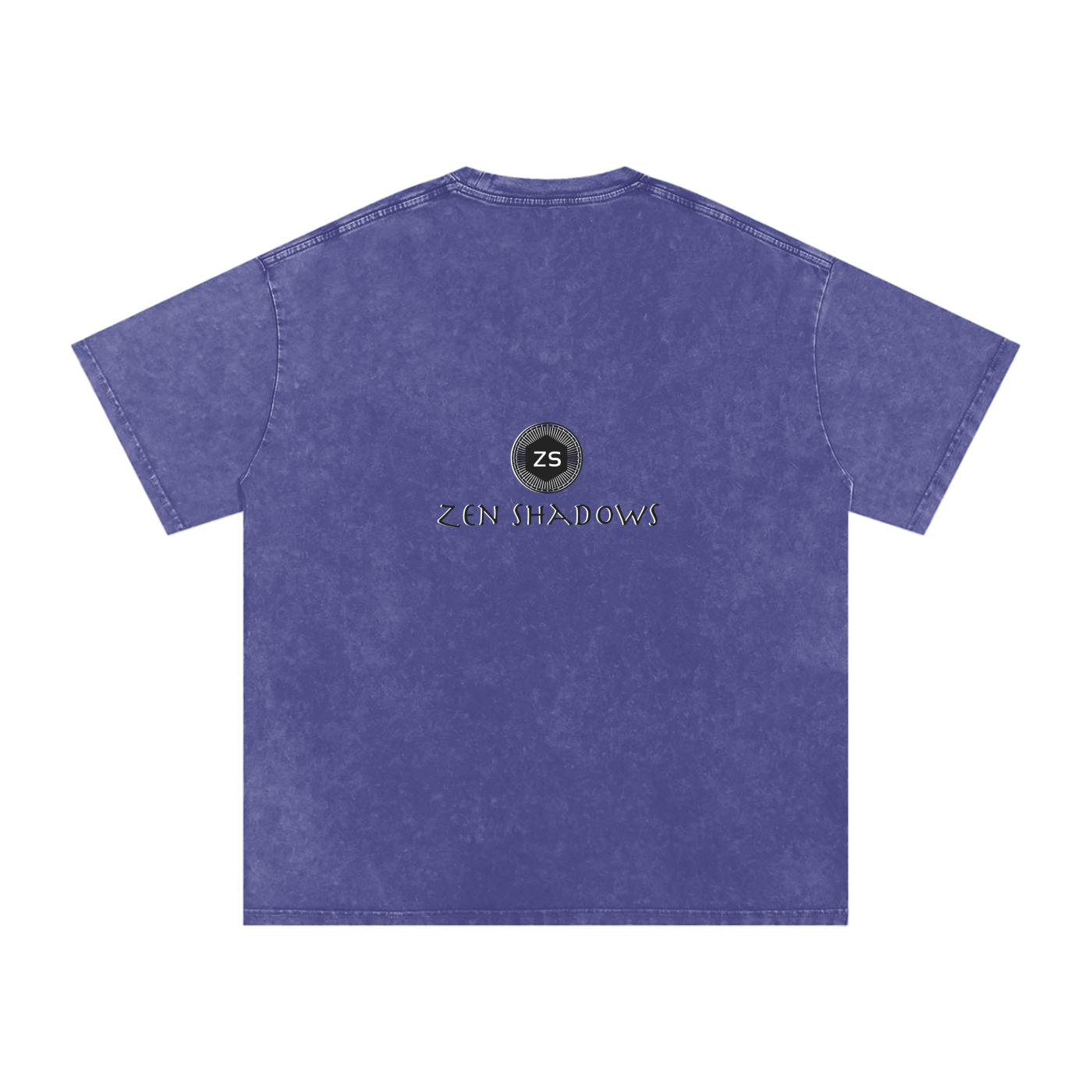 Earth Pentacle Unisex Snow Washed Streetwear Oversized Cotton T-Shirt - Grounding Spiritual Power into Material Reality