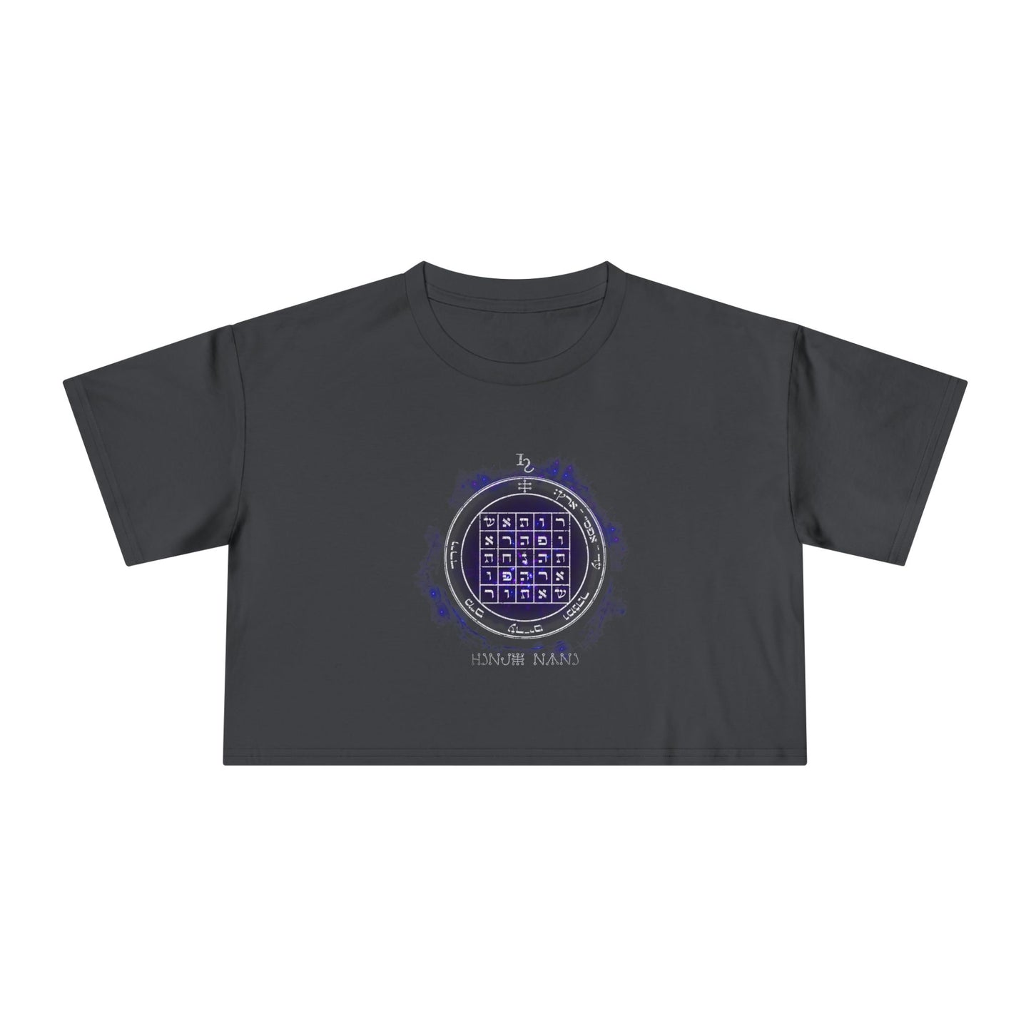 2nd Pentacle of Saturn Women’s Cropped T-Shirt - Power of Persuasion