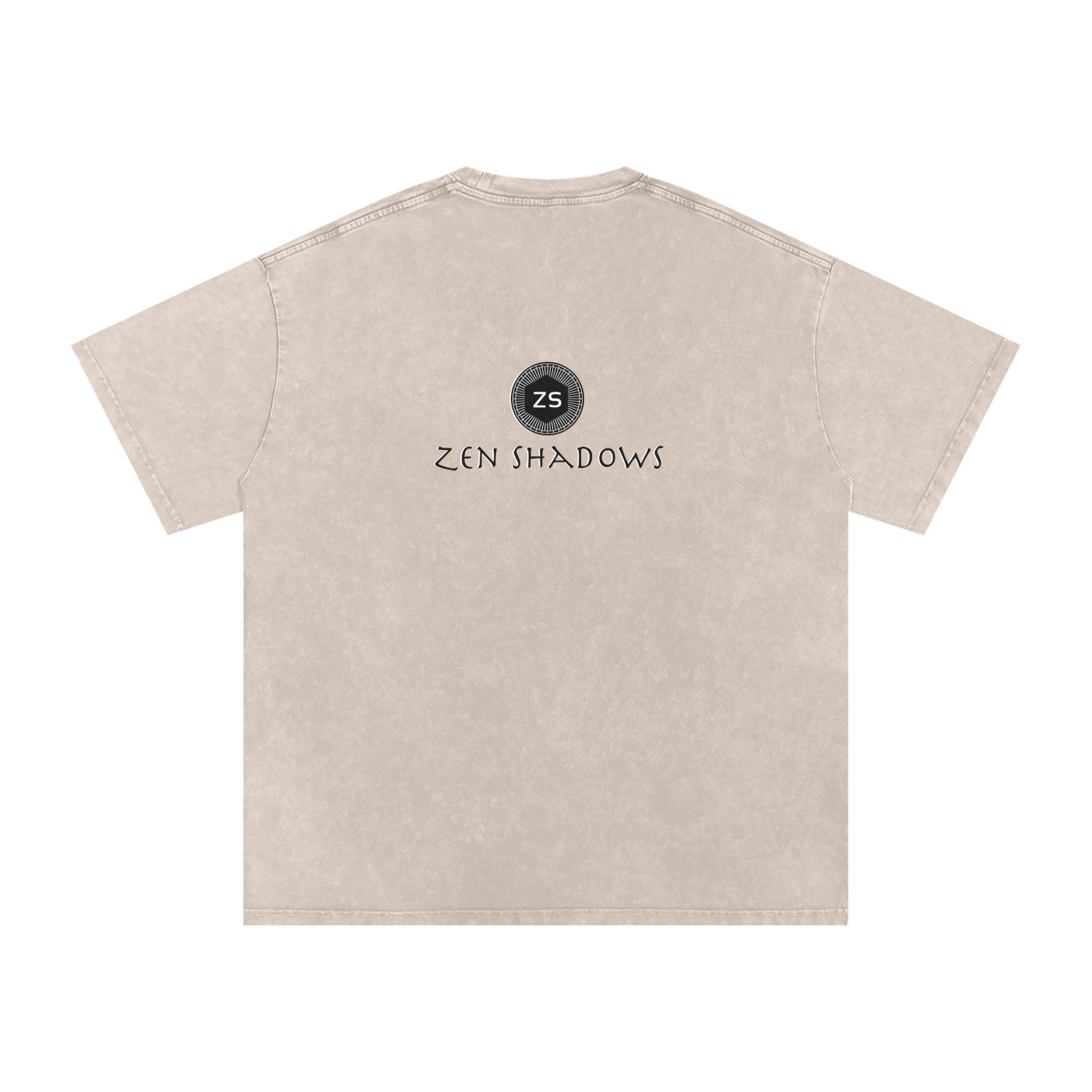 5th Pentacle of Saturn Snow Washed Streetwear Oversized Cotton T-Shirt - Protection of the Home, Property and Valuables
