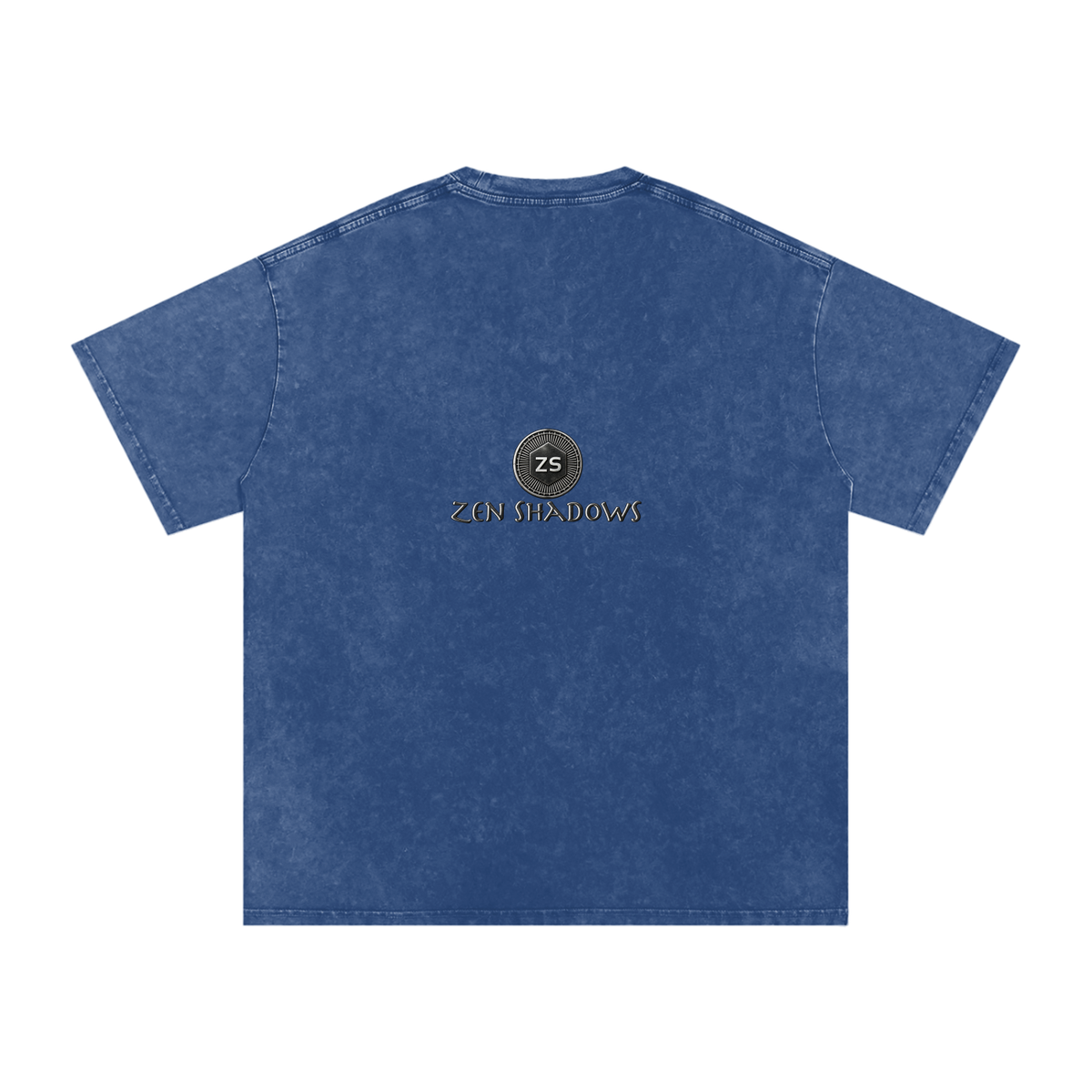 The Breath of YHWH Snow Washed Oversized Cotton T-Shirt