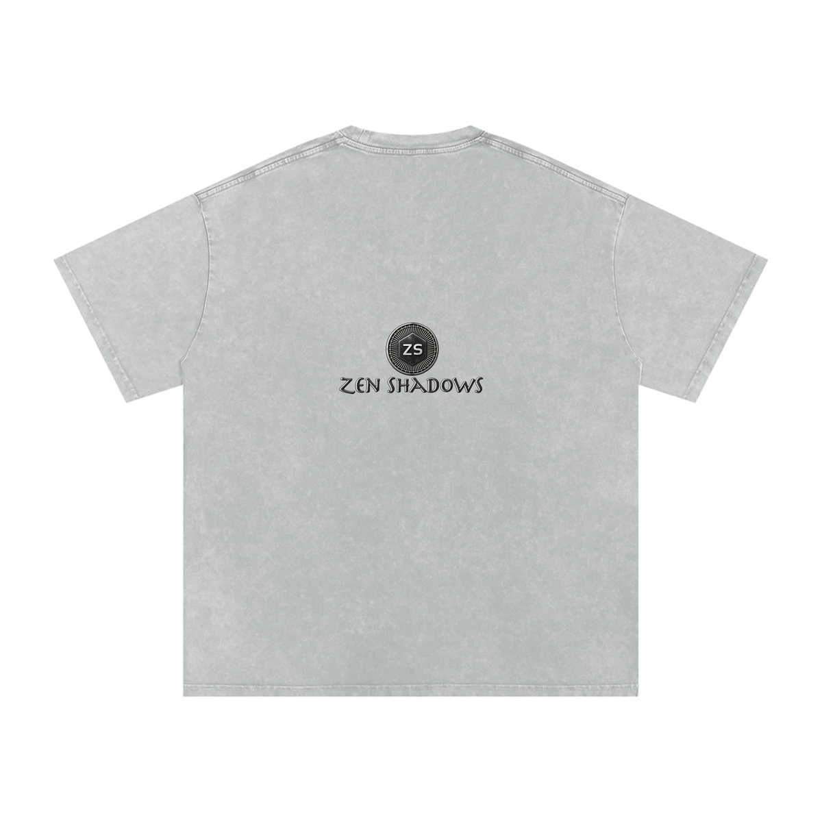 The Breath of YHWH Snow Washed Oversized Cotton T-Shirt