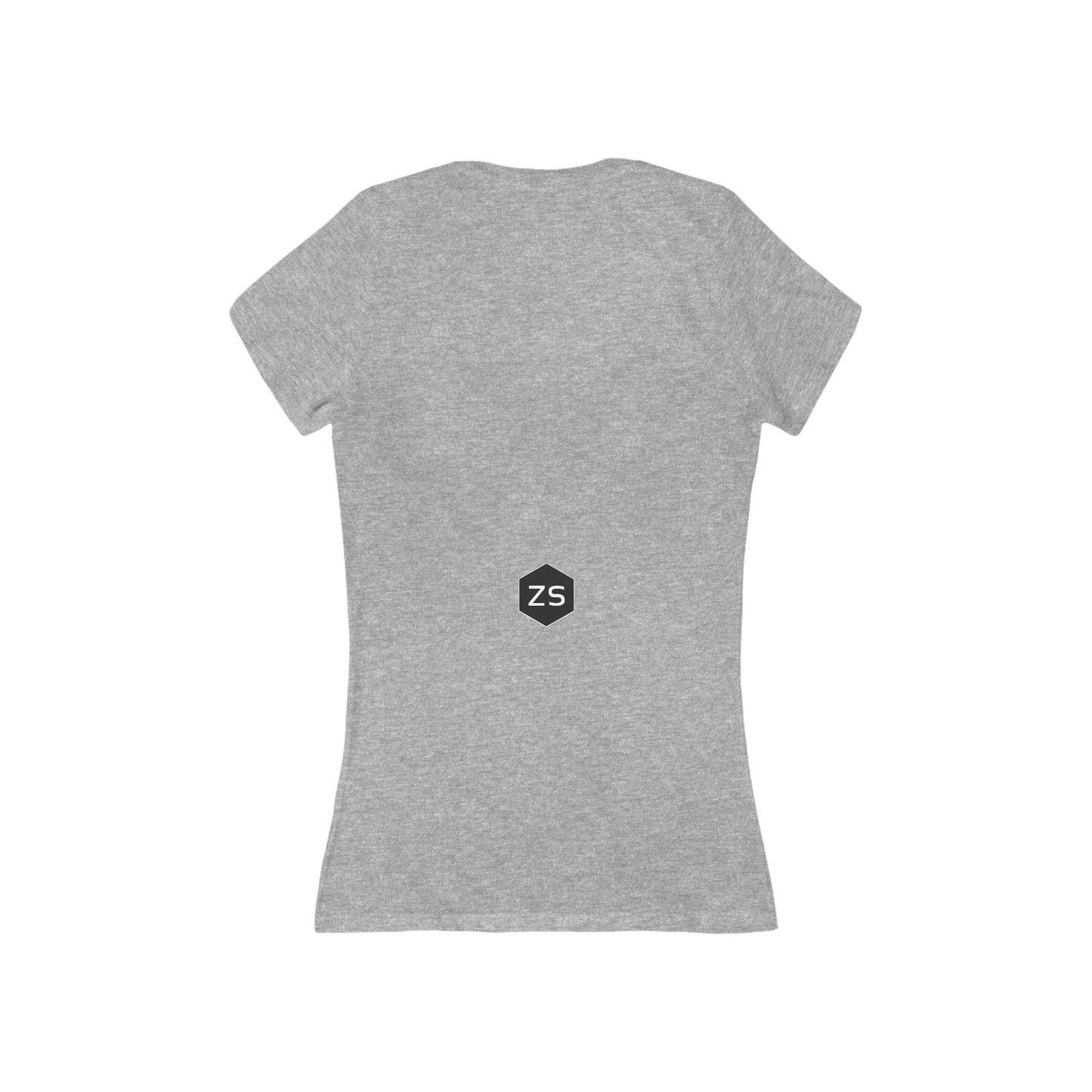 Shin (ש) Women’s Heavy Cotton V-Neck T-Shirt - WEAR THE DIVINE FIRE!
