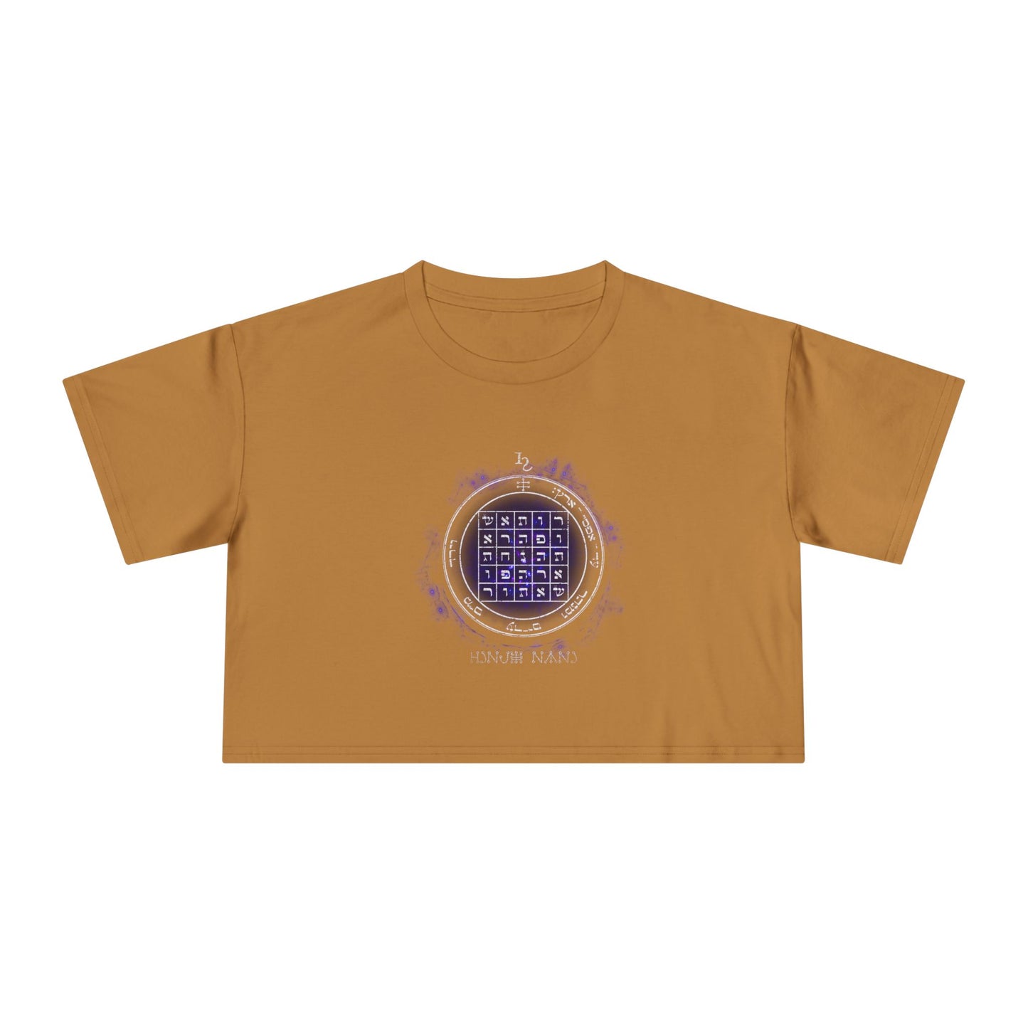 2nd Pentacle of Saturn Women’s Cropped T-Shirt - Power of Persuasion